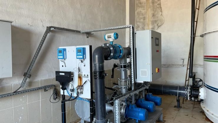 Karaağaçlı İçme Suyu Arıtma Tesisi revize edildi