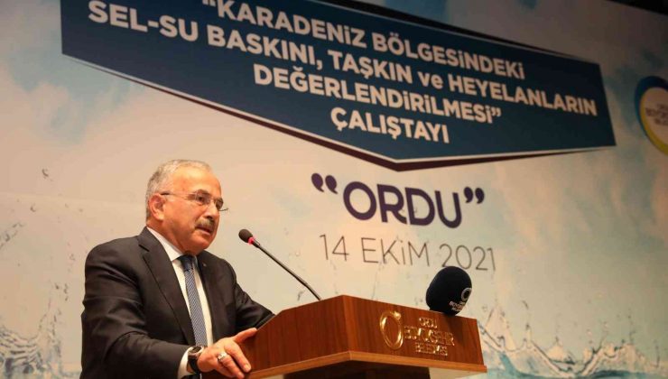 Karadeniz’de sel ve heyelan Ordu’da tartışıldı