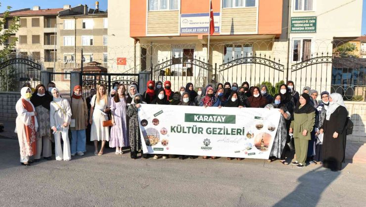 Karatay Belediyesinin kültür gezileri sürüyor
