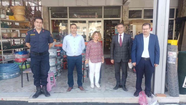 Kaymakam Kökçü’den orman yangınlarının söndürülmesine katkı sağlayanlara “Teşekkür” ziyareti