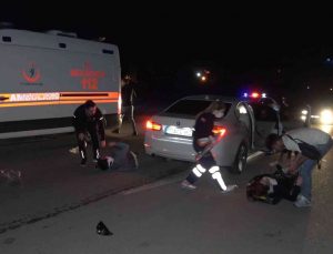 Kırıkkale’de iki otomobil çarpıştı, ortalık savaş alanına döndü: 8 yaralı