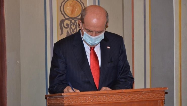 KKTC Cumhurbaşkanı Tatar’dan Ertuğrul Gazi Türbesi’ne ziyaret