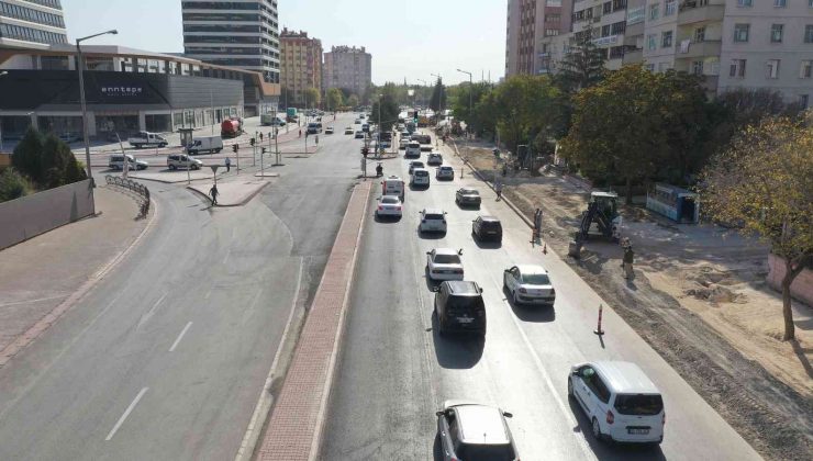 Konya Büyükşehir kavşak düzenlemeleriyle trafiği rahatlatıyor