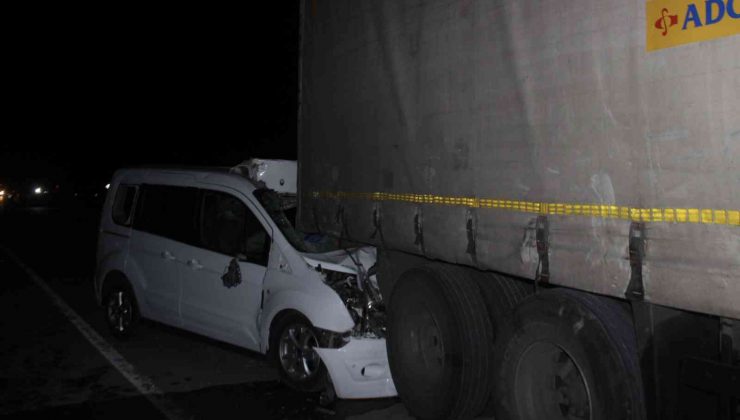 Konya’da 4 araç zincirleme kazaya karıştı: 1 ölü, 1 yaralı
