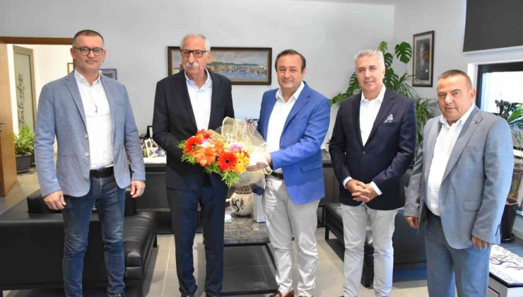 Kuşadası Belediyesi heyeti KKTC’de zeytin festivaline katıldı