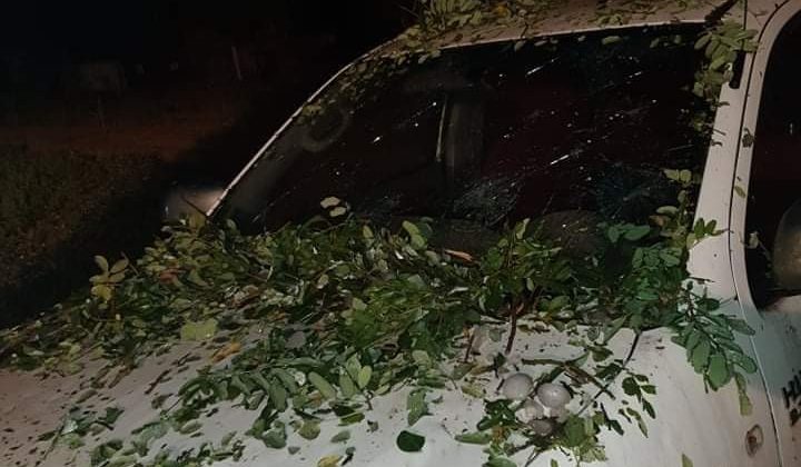 Libya’da ceviz büyüklüğünde dolu yağdı