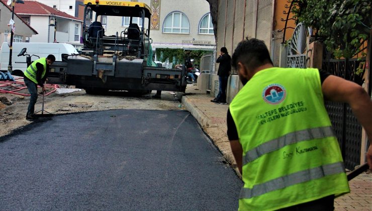 Maltepe Belediyesi, daha sağlıklı alt yapı için çalışıyor