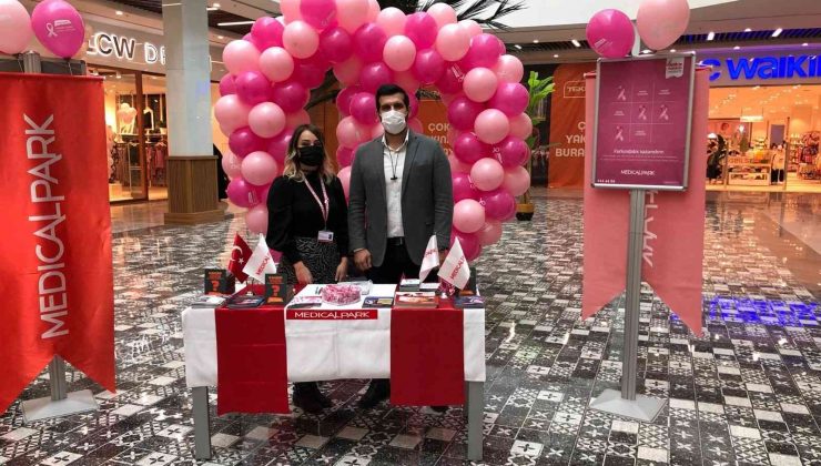 Medical Park Elazığ Hastanesinden ‘Meme Kanseri’ bilinçlendirme standı