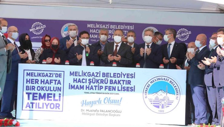 Melikgazi Belediyesi’nden bir haftada 3 temel