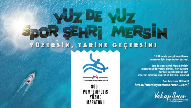 Mersin, yüzme maratonuna hazırlanıyor