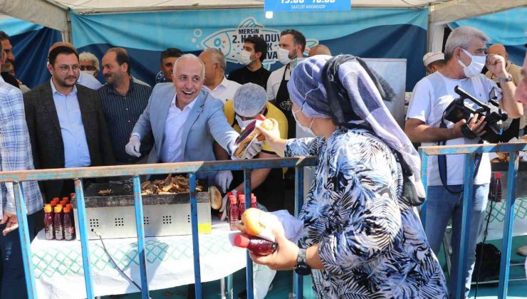 Mersin’de Karaduvar Balık Festivali coşkusu yaşandı