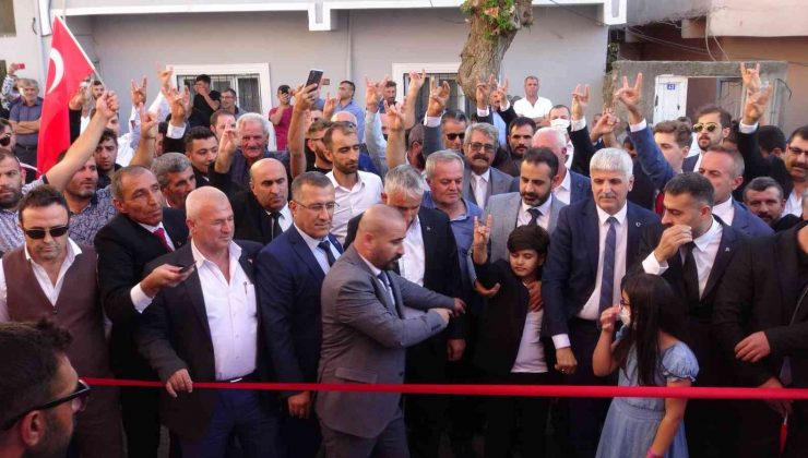 MHP’den miting gibi ilçe teşkilatı açılışı