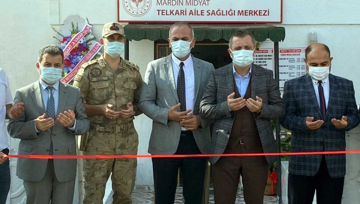 Midyat Telkari 11 Nolu Aile Sağlık Merkezi yeni yerinde hizmete başladı