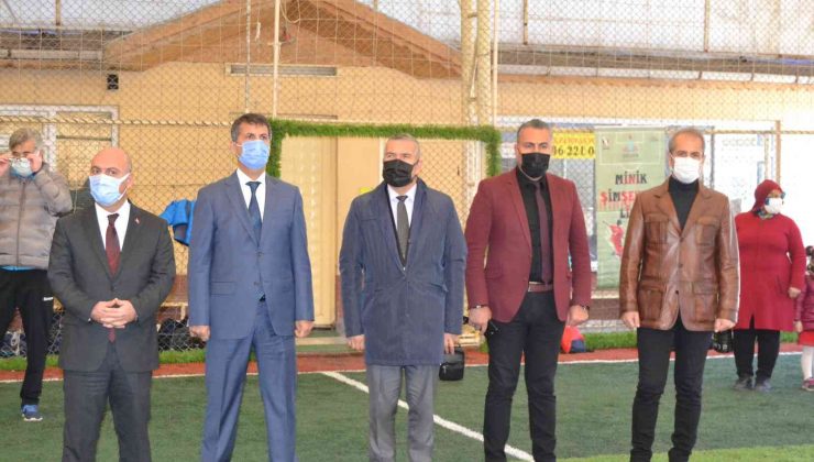 Minik Şimşekler Ligi’nde heyecan büyük