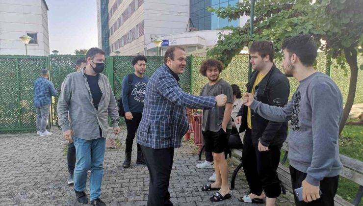 Müdürden öğrenci yurtlarına denetim