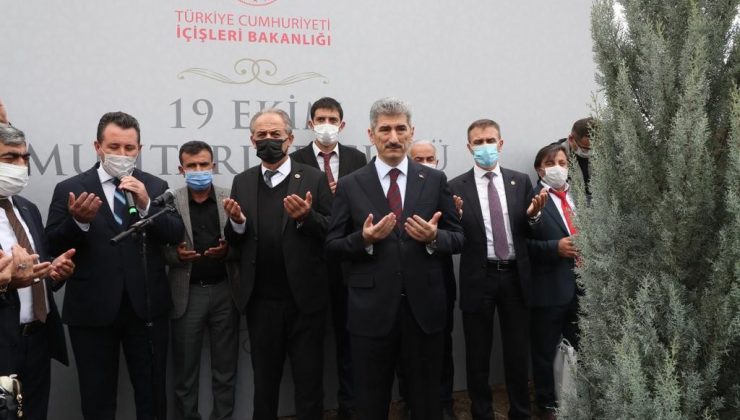 Muhtarlar adına “Hatıra Ormanı” oluşturuldu