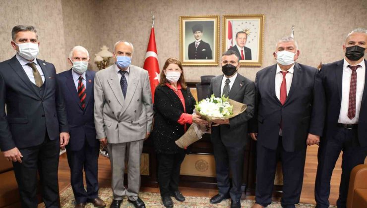 Muhtarlardan Vali Atay’a ziyaret