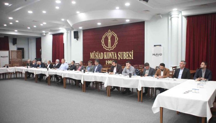 MÜSİAD Konya’dan ‘Geçmişe Vefa Yöneticilere Saygı’ toplantısı