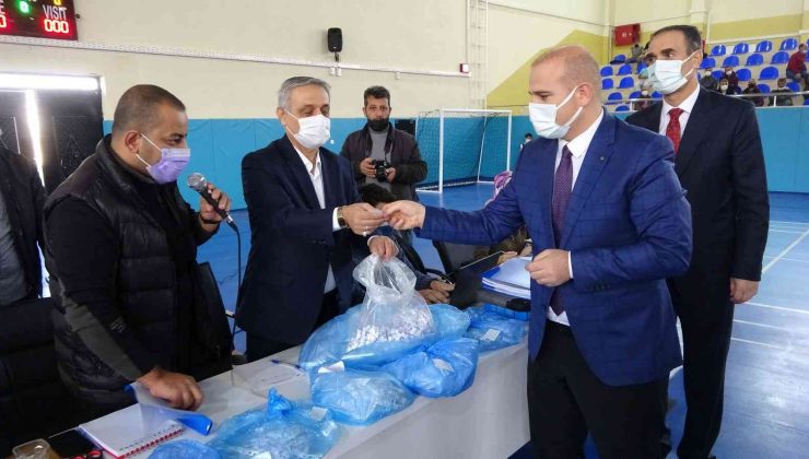 Muş’ta TYP kuraları çekildi