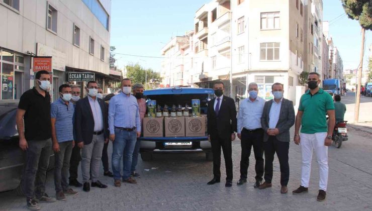 Mut zeytinyağı Başkent Market’te