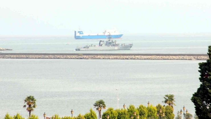 NATO gemileri Samsun’dan ayrıldı