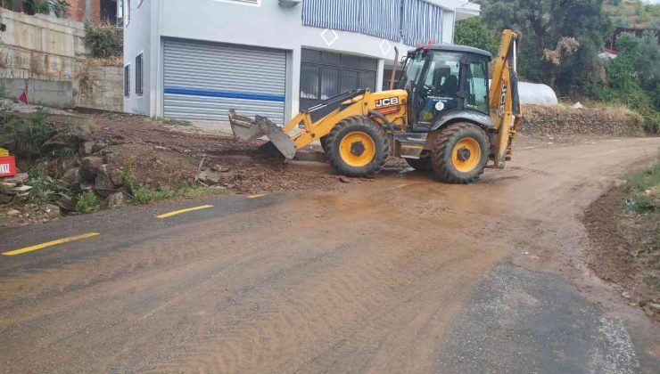Nazilli’de yağıştan etkilenen bölgelerde çalışma başlatıldı