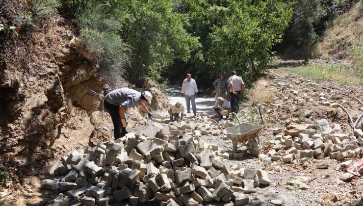 Nazilli’deki yol seferberliğine muhtarlardan tam not