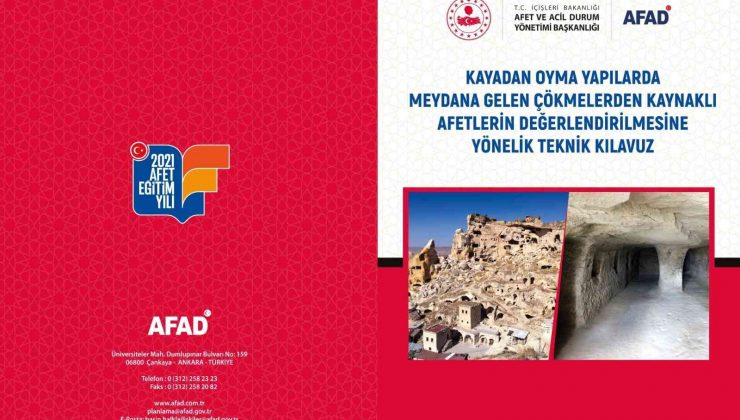 NEVÜ Öğretim Üyelerinden Afet ve Acil Durum Yönetimi Başkanlığı İçin Teknik Kılavuz