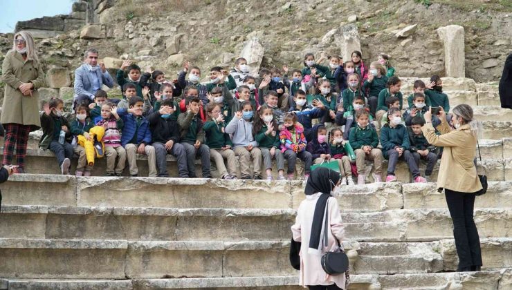 Öğrenciler önce sanat sonra tarihle buluştular