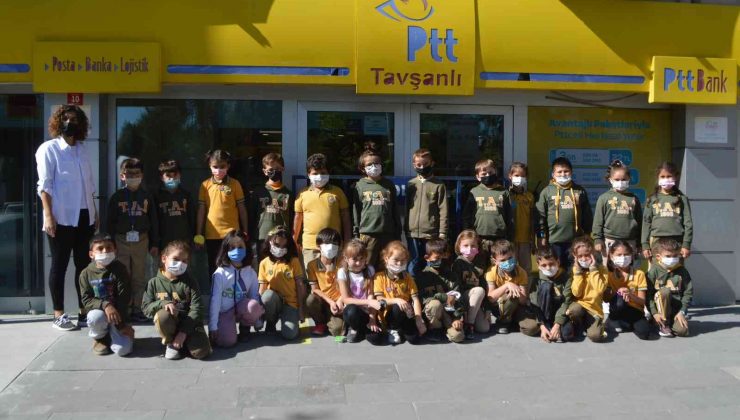 Öğrenciler PTT’den mektup gönderdi