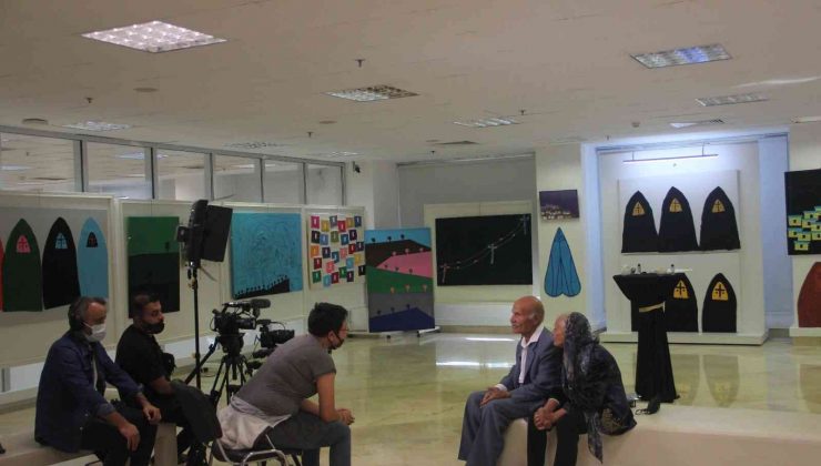 Resim tutkusu hiç sönmedi, ilk resim sergisini açtı