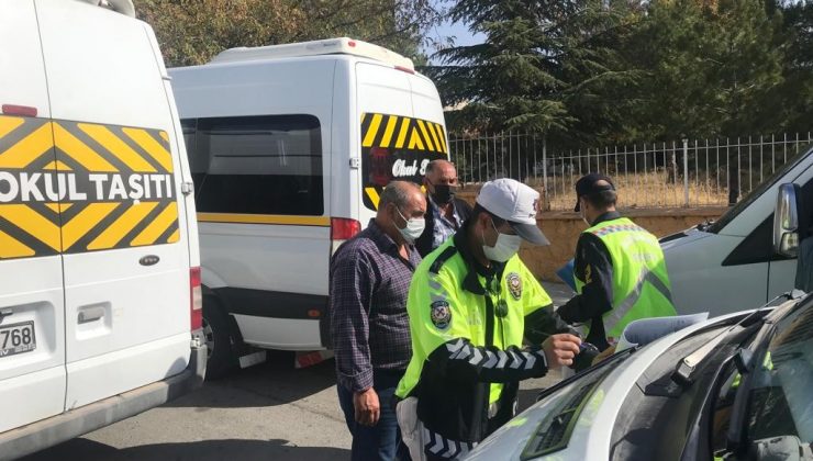 Okul servis sürücülerine önce eğitim sonra denetim