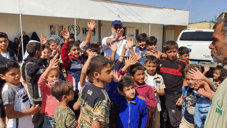 Osmanoğlu Yardımlaşma Derneği, Cerablus’ta öğrencileri sevindirdi