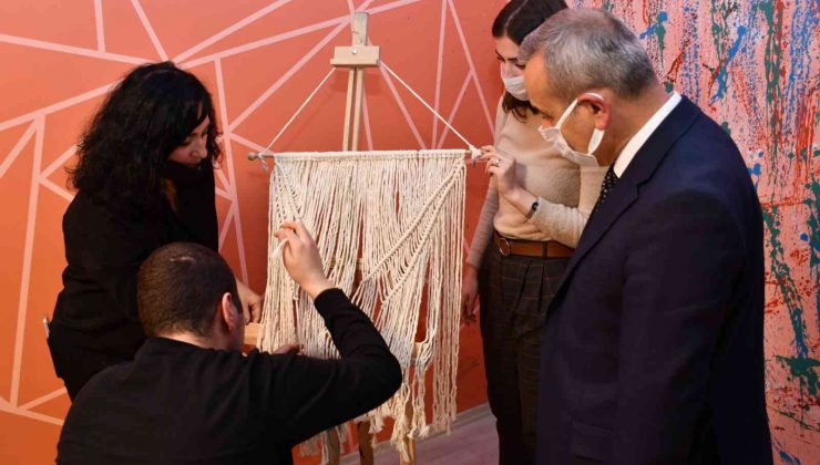 Otizmli öğrenciler için ‘Dekoratif Ahşap Süsleme Kursu’ veriliyor