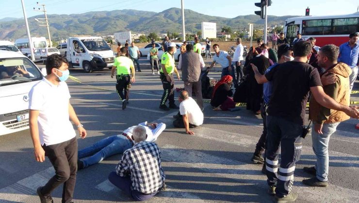 Otobüsün altında kalan motosikletli hayatını kaybetti