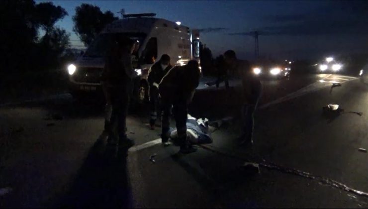 Otomobil ile elektrikli bisiklet çarpıştı: 1 ölü