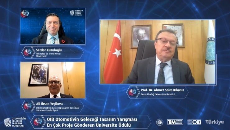 Otomotivin Geleceği Tasarım Yarışması’nda en fazla proje başvuru ödülü bir kez daha BUÜ’nün