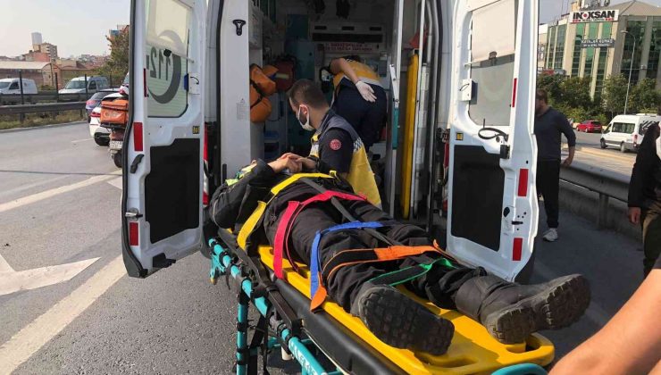 (Özel) D-100 Karayolunda korkutan kaza