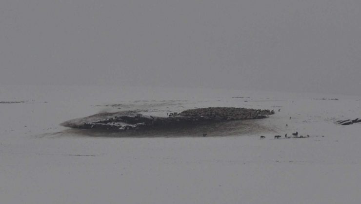 Kars’ta  hava sıcaklığı eksi 5 dereceye düştü