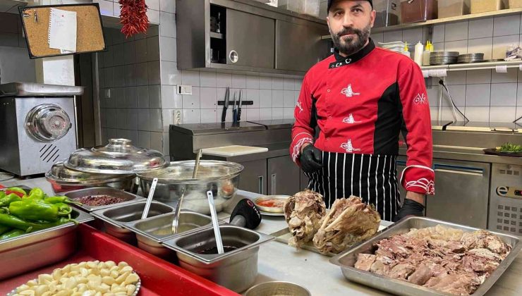 (Özel) Maraşlı şeften kış aylarında “kelle paça” önerisi