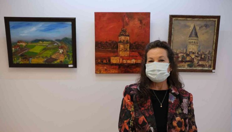 Pandemiden yansıyan tablolar Türkan Saylan’da