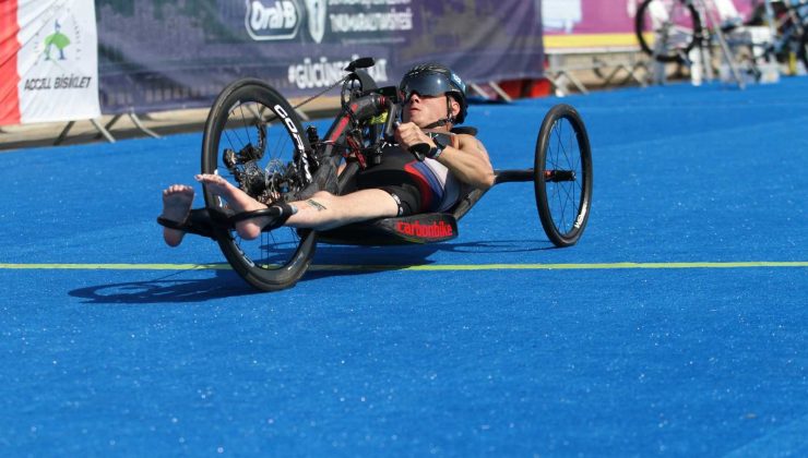 Paratriathlon Dünya Kupası Yarışları Alanya’da gerçekleşti