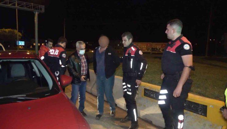 Polisin “dur” ihtarına uymadı, yakalanınca da özür diledi