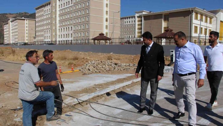 Rektör Aldemir, GSB Yurdu’nda incelemelerde bulundu