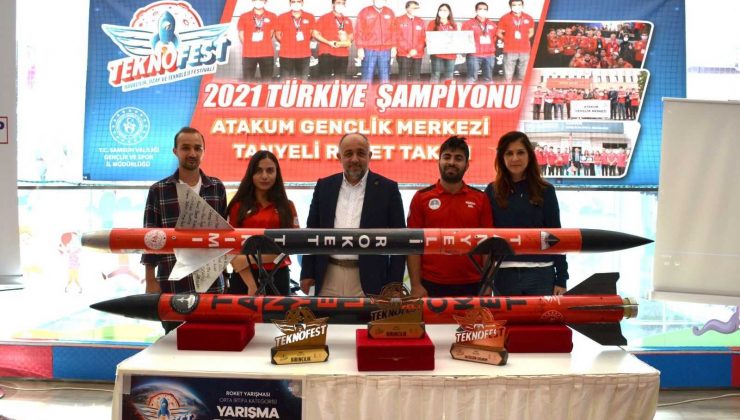 Roket takımı görücüye çıktı