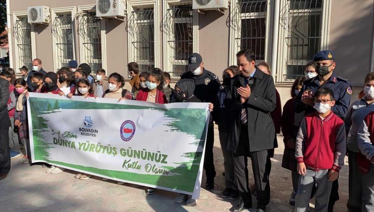 Sağlıklı bir yaşam için yürüdüler