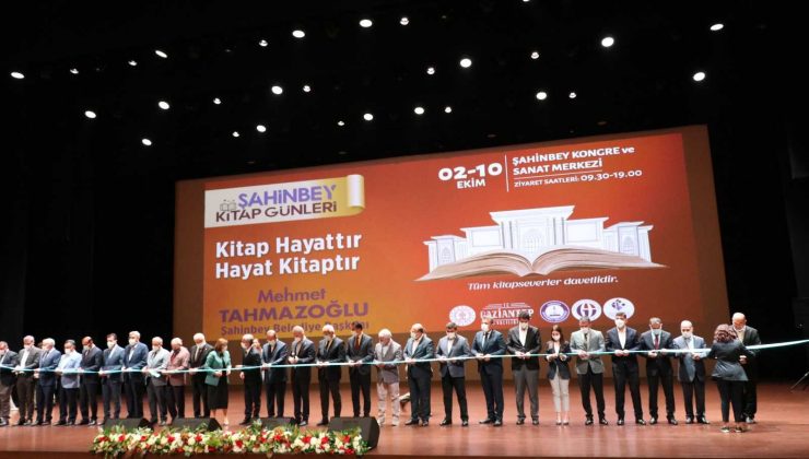 Şahinbey Kitap Fuarının açılışı yapıldı