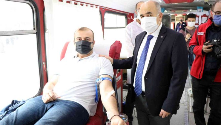 Samsun’da 5555 kan bağışı kampanyası: 3500 kan bağışı toplandı