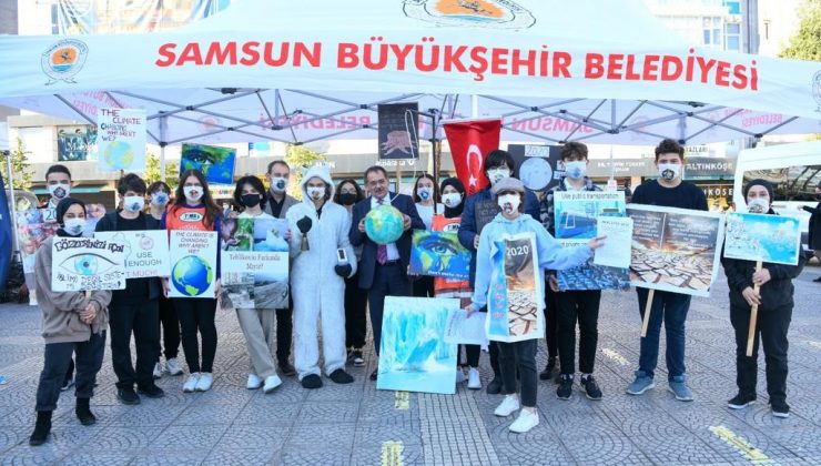Samsun’da ’İklimi Değil Kendini Değiştir’ etkinliği