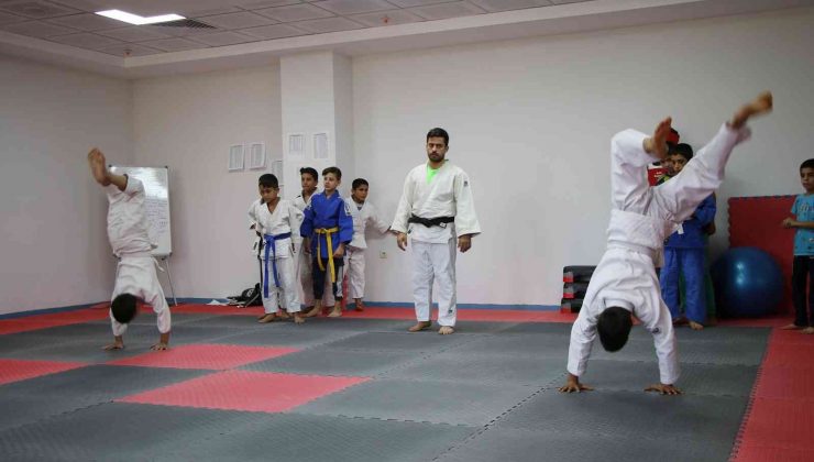 Şanlıurfa’da lisanslı judocular yetiştiriliyor